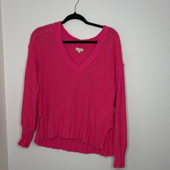 Anthropologie Pilcro Textured Vneck Sweater - Picture 3 of 12
